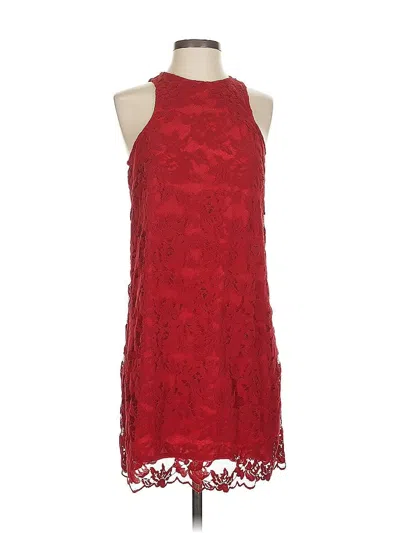 Pre-owned Lovers & Friends Cocktail Dress In Red