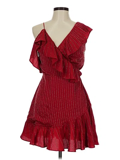 Pre-owned Lovers & Friends Cocktail Dress In Red