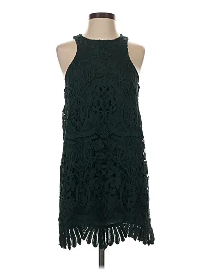 Pre-owned Lovers & Friends Cocktail Dress In Teal