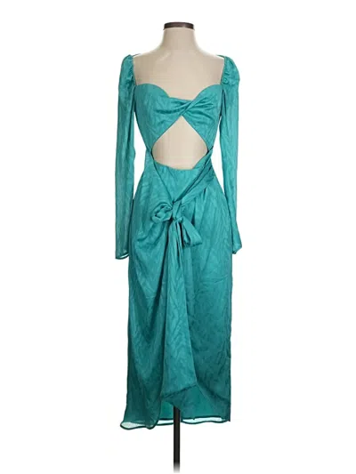 Pre-owned Lovers & Friends Cocktail Dress In Teal