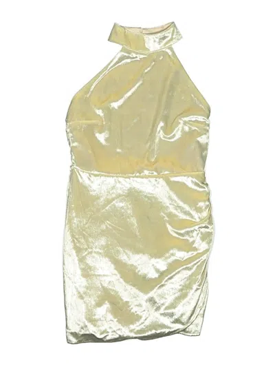 Pre-owned Lovers & Friends Cocktail Dress In White