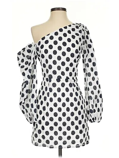 Pre-owned Lovers & Friends Cocktail Dress In White