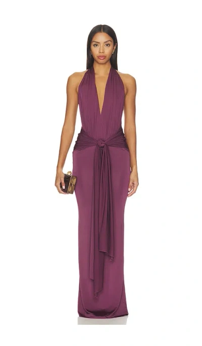 Lovers & Friends Coralie Gown In Purple