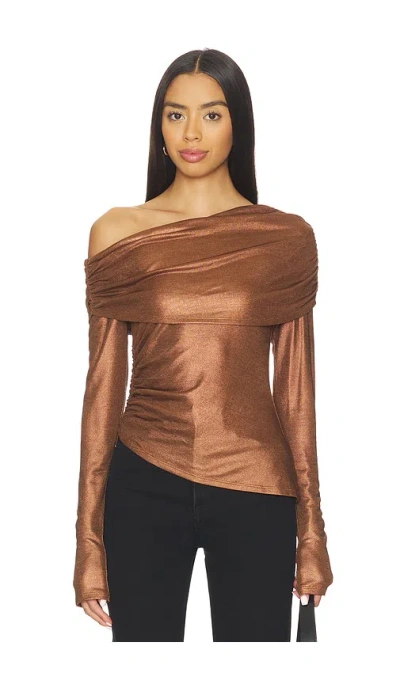 Lovers & Friends Coraline Top In Brown