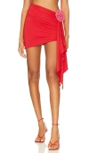 Lovers & Friends Cordelia Mini Skirt In Red