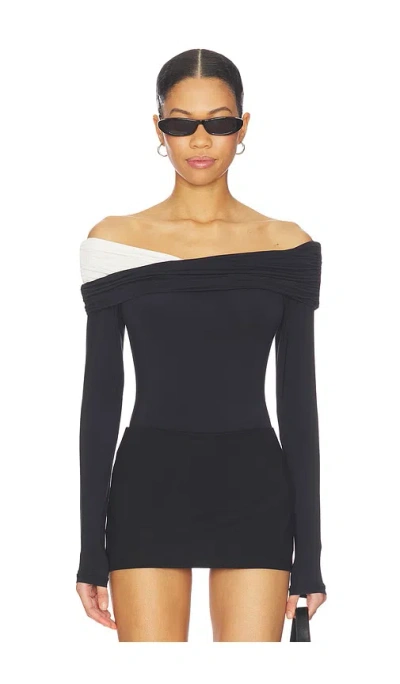 Lovers & Friends Courtney Bodysuit In Black