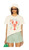Lovers & Friends Cover Up Tee In White