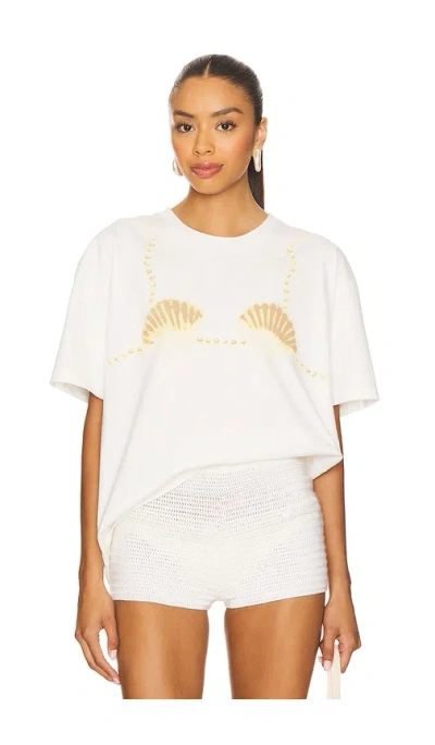 Lovers & Friends Cover Up Tee In Neutral