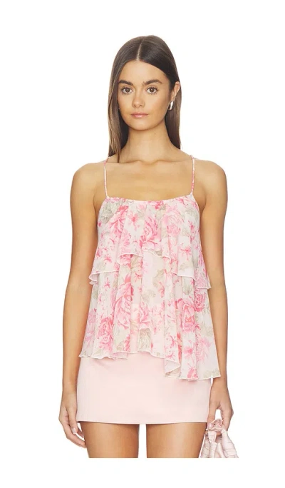 Lovers & Friends Cristina Top In Pink