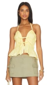 Lovers & Friends Dalia Top In Lemon