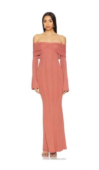 Lovers & Friends Danika Maxi Dress In Pink