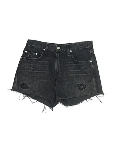 Pre-owned Lovers & Friends Denim Shorts In Black