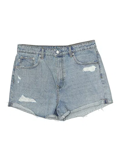 Pre-owned Lovers & Friends Denim Shorts In Blue