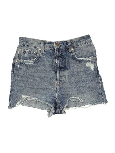 Pre-owned Lovers & Friends Denim Shorts In Blue