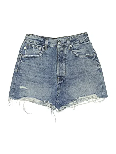 Pre-owned Lovers & Friends Denim Shorts In Blue