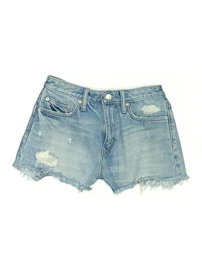 Pre-owned Lovers & Friends Denim Shorts In Blue