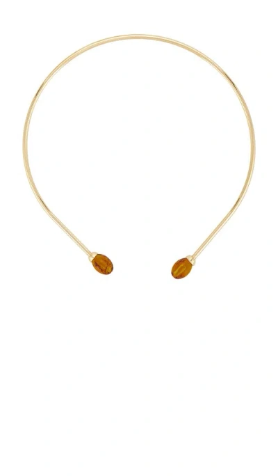 Lovers & Friends Dev Collar In Metallic Gold