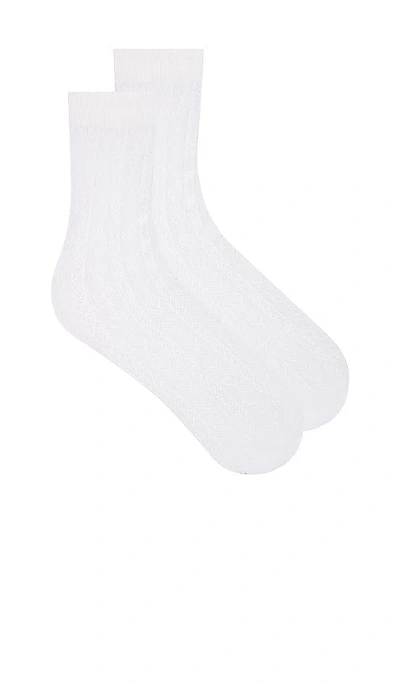 Lovers & Friends Diana Socks In White