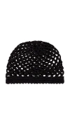 Lovers & Friends Dionne Crochet Hat In Black