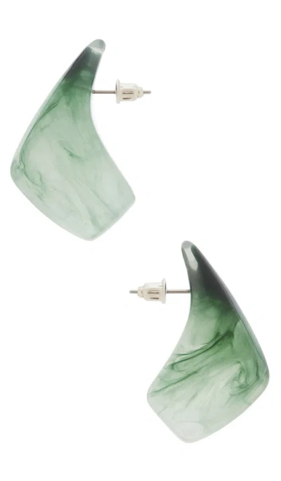 Lovers & Friends Edith Earrings In Green