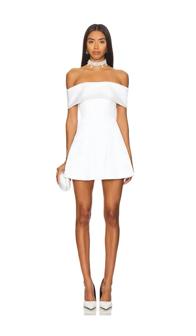 Lovers & Friends Elise Mini Dress In White