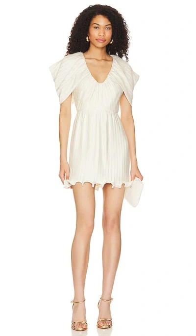 Lovers & Friends Ella Mini Dress In Ivory