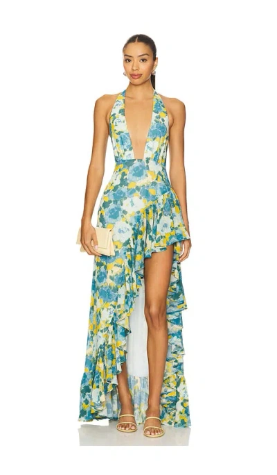 Lovers & Friends Eloise Gown In Multi