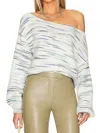 Lovers & Friends Elston Sweater In Green/blue Multi In Multi