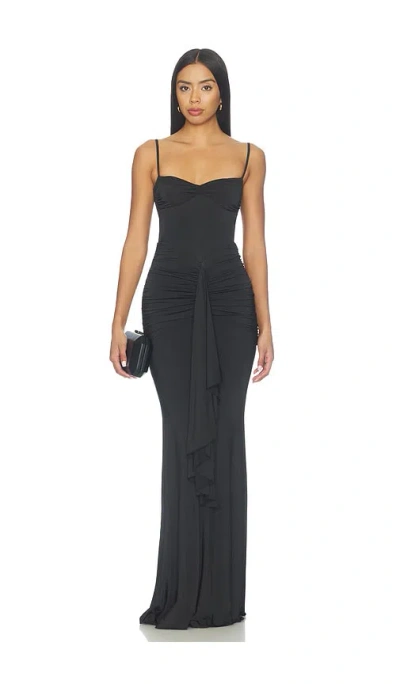 Lovers & Friends Emmy Maxi Dress In Black