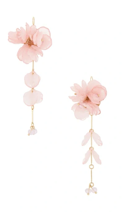 Lovers & Friends Farrah Earrings In Pink