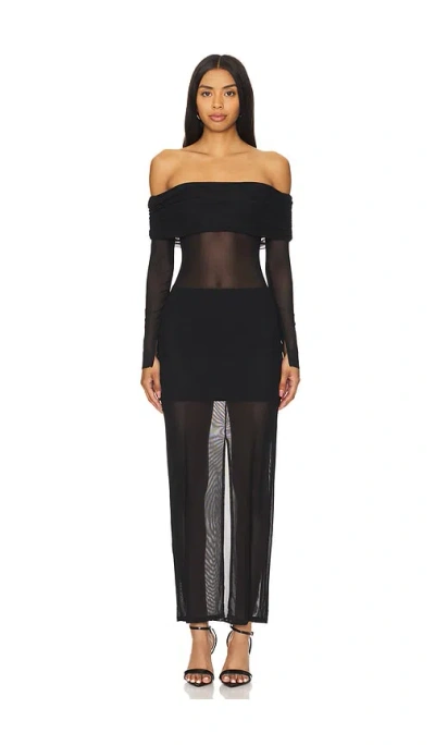 Lovers & Friends Fio Maxi Dress In Black