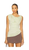 Lovers & Friends Francine Top In Gray