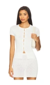 Lovers & Friends Glin Cardigan In White