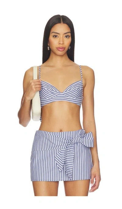 Lovers & Friends Grace Top In Blue