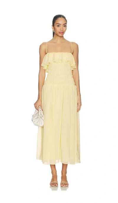 Lovers & Friends Greer Dress In Yellow