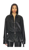 Lovers & Friends Greta Faux Leather Jacket In Black