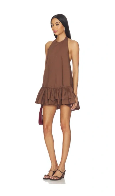 Lovers & Friends Gweneth Mini Dress In Brown