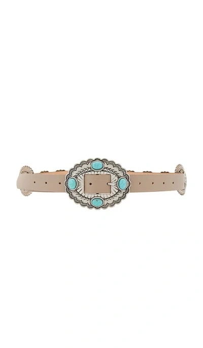 Lovers & Friends Gypsy Buckle Belt In Neutral