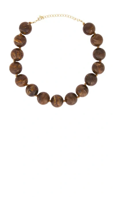 Lovers & Friends Halskette Kaia In Brown