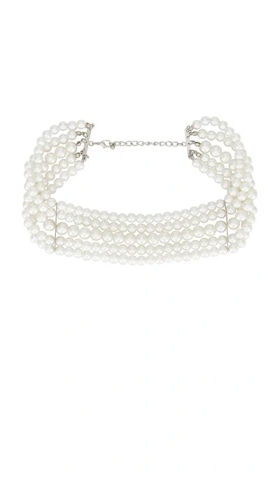 Lovers & Friends Helen Choker In White