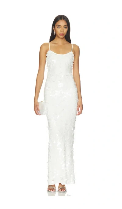 Lovers & Friends Ilara Maxi Dress In White