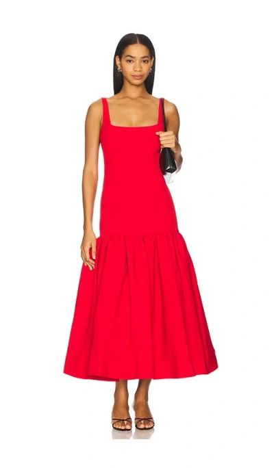 Lovers & Friends Ina Maxi Dress In Red