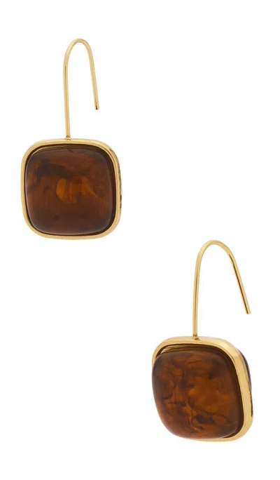 Lovers & Friends Indira Earrings In Brown
