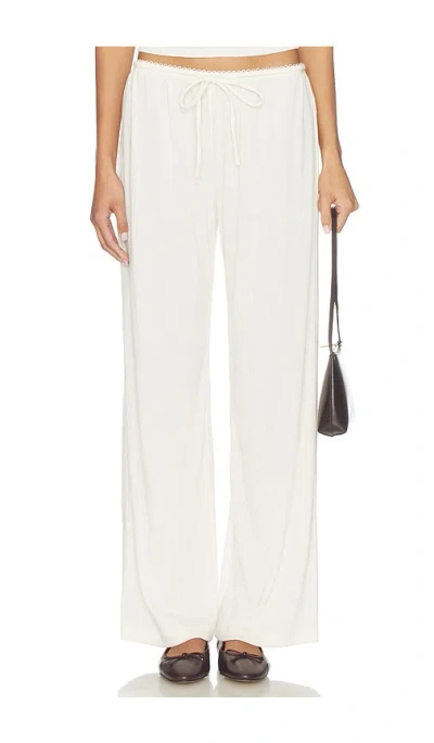 Lovers & Friends Isobel Pant In White