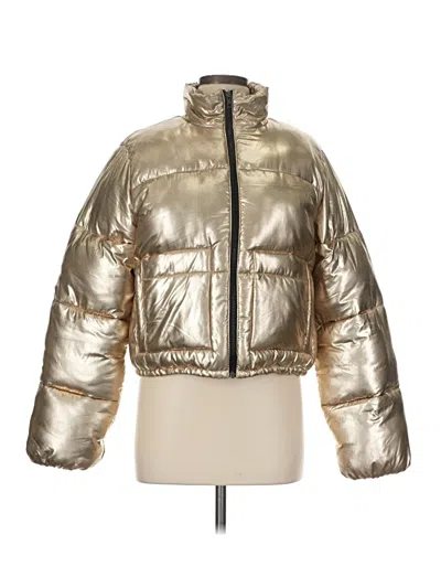 Pre-owned Lovers & Friends Jacket In Gold