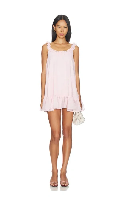 Lovers & Friends Janet Mini Dress In Pink