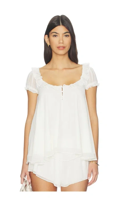 Lovers & Friends Janet Top In White