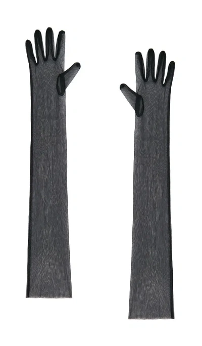 Lovers & Friends Jayne Sheer Gloves In Black