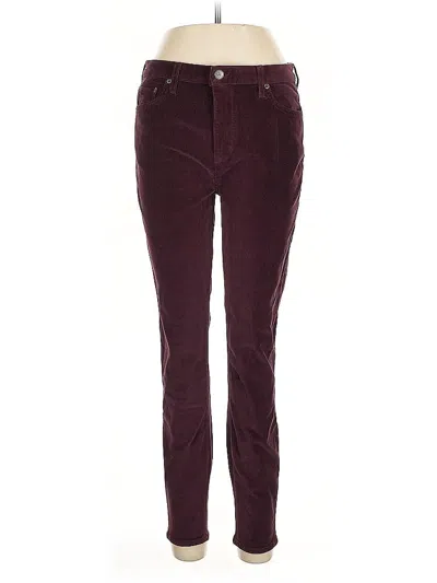 Pre-owned Lovers & Friends Jeggings In Burgundy