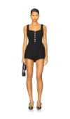 Lovers & Friends Josephine Romper In Multi